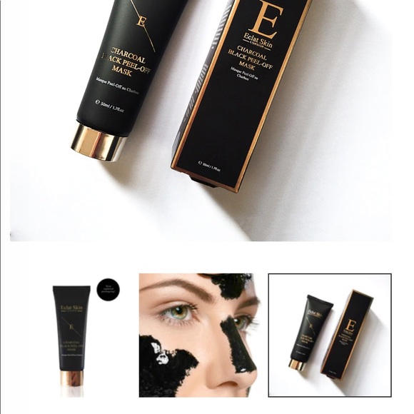 Eclat London skin purifying black peel off mask new and full size - Picture 3 of 3